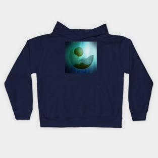 The Earth and Its Moon Kids Hoodie